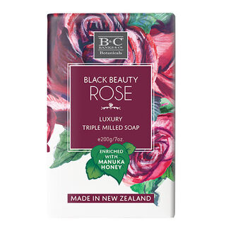 Black Beauty Rose Luxury Soap