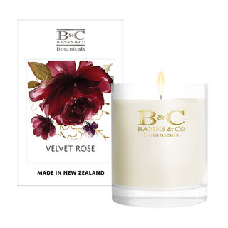 Velvet Rose Candle Boxed
