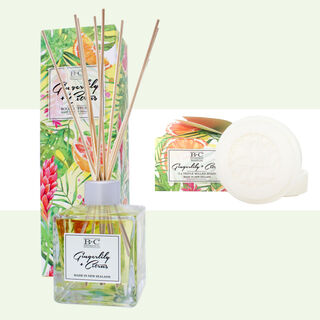 Gingerlily & Citrus Room Diffuser & Boxed Soaps