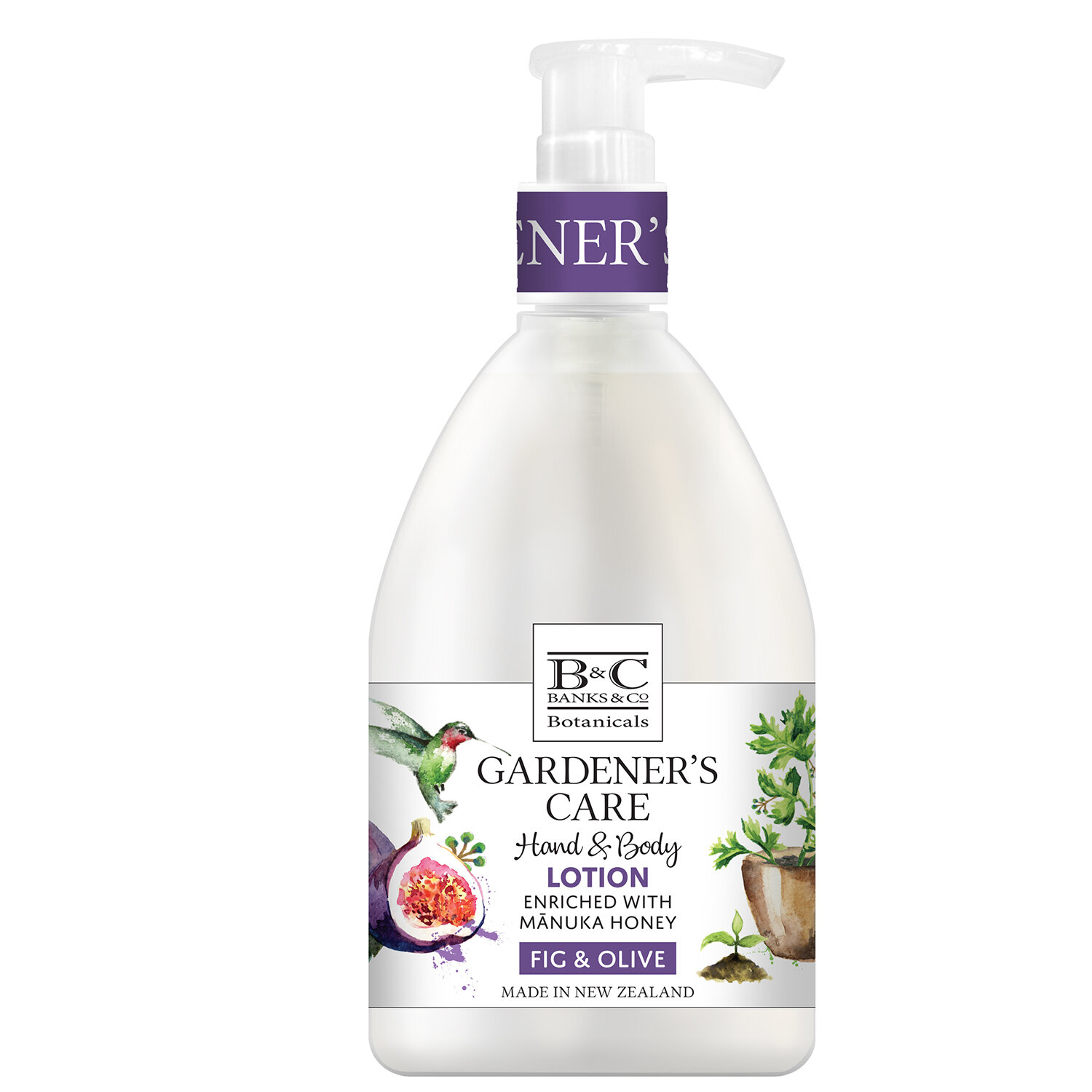 Gardener's Care Hand & Body Fig & Olive Lotion