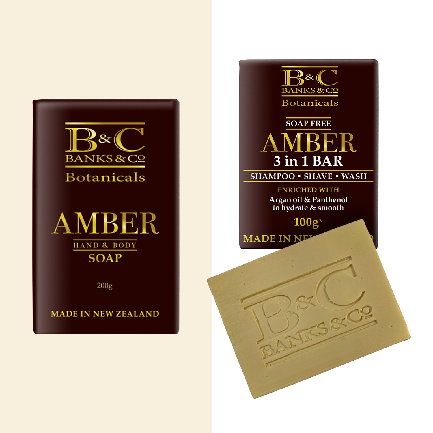 Amber Soap plus 3-in-1 Bar — Special Intro Offer!