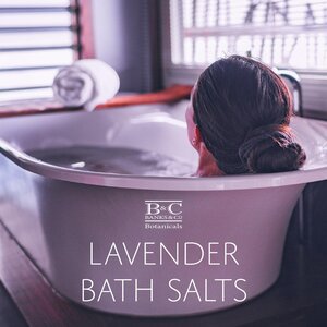 Soak away winter blues with our calming, stress-relieving Lavender Bath Salts. A luxurious bath soak suitable for all skin types. Blended with pure Epsom salt crystals to help soften and soothe skin. Fragrant calming notes from Lavender essential oil to help ease tension and promote feelings of well-being. Just add a handful of bath soak crystals into warm running water to dissolve, before bathing. Care for your skin and senses by smoothing on our Luxury Lavender Hand &amp; Body Lotion after your soak, for a completely immersive, pampering experience!
Link in bio.
.

#lavender #skincare #nzshop #madeinnz #winterblues #essentialoils #bath