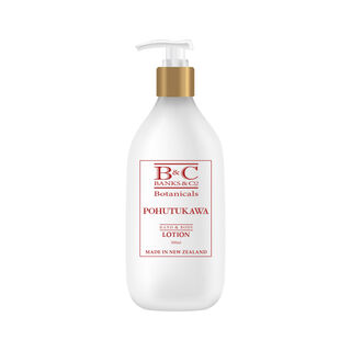 Large Gold Pump - Pohutukawa Lotion 500ml
