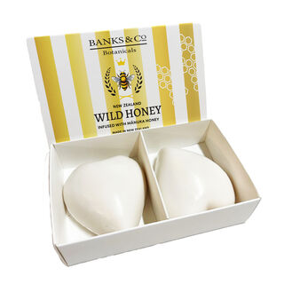 Wild Honey Boxed Heart Soaps x2